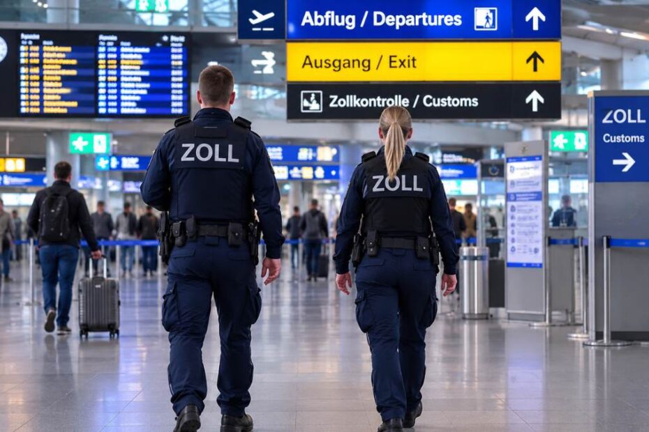 Przemyt papierosów na lotnisku w Stuttgarcie