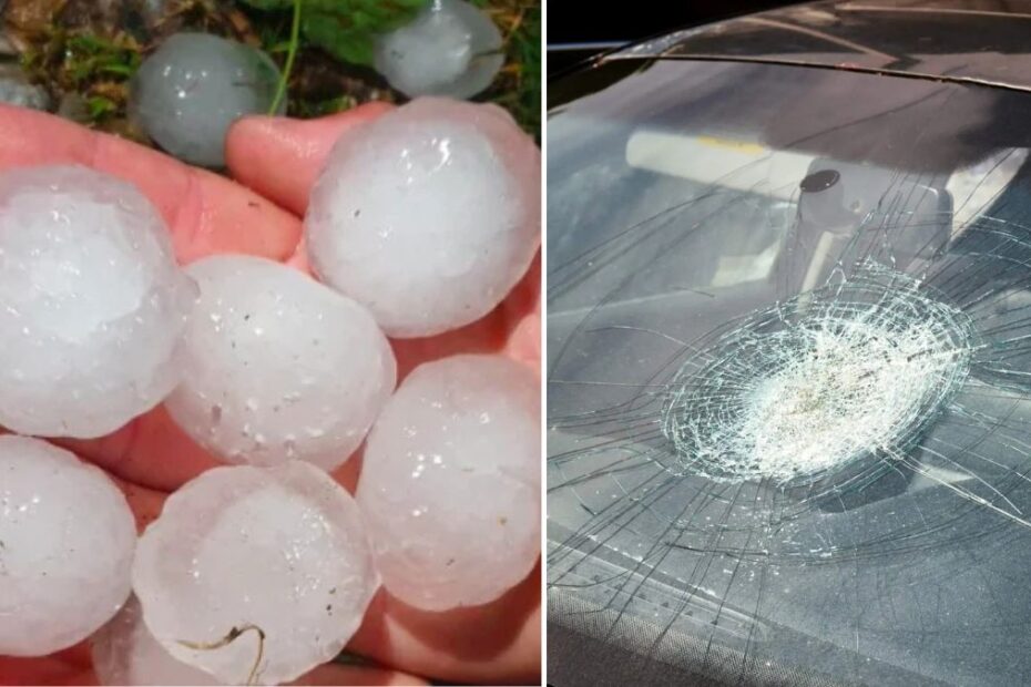 Potężne gradobicie w Niemczech