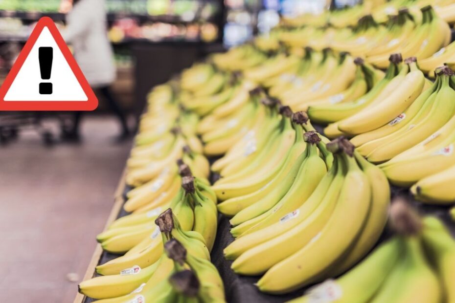 Klient ukąszony przez pająka ukrytego w bananach trafił do szpitala