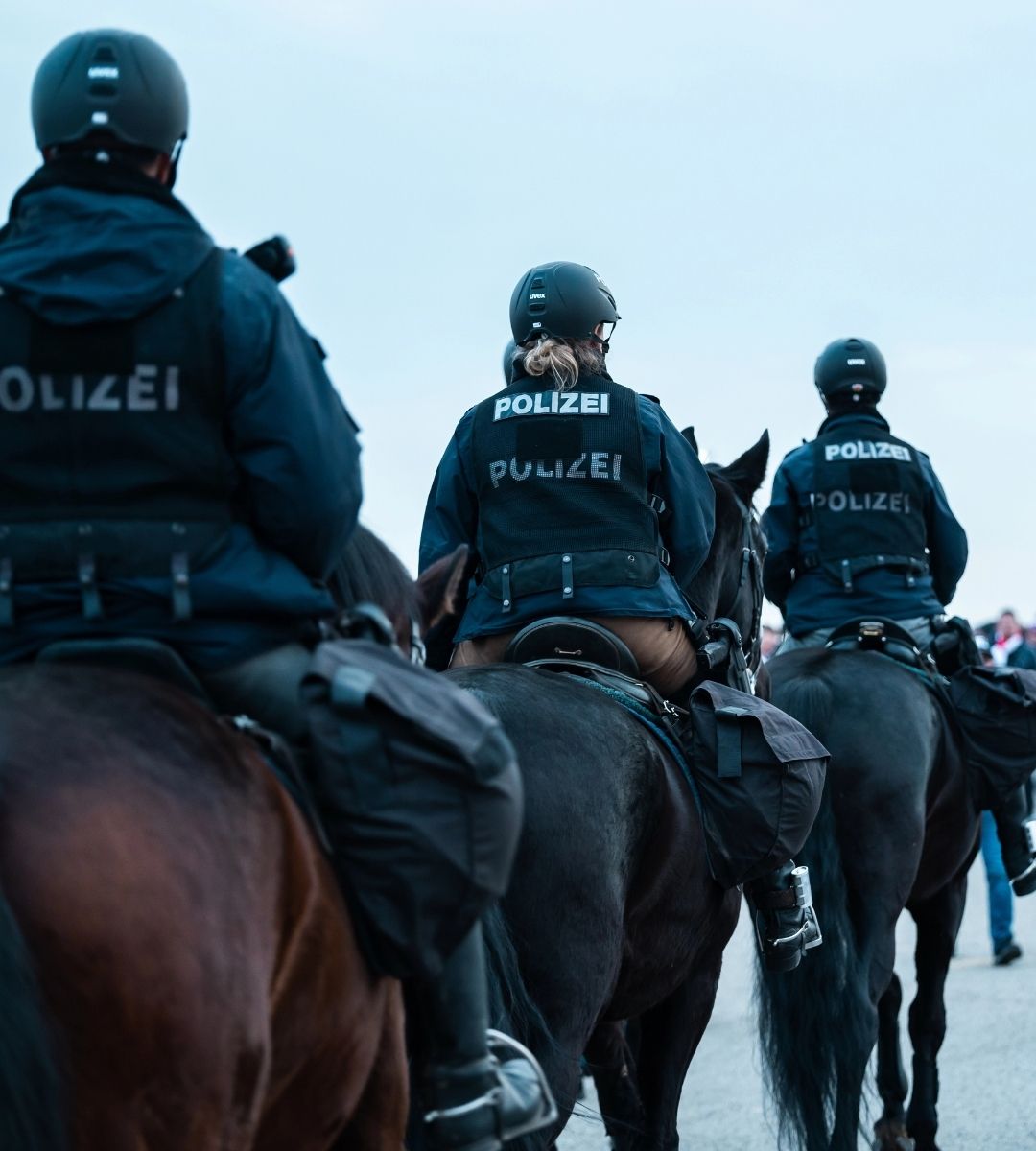 Policja konna w Hamburgu znika