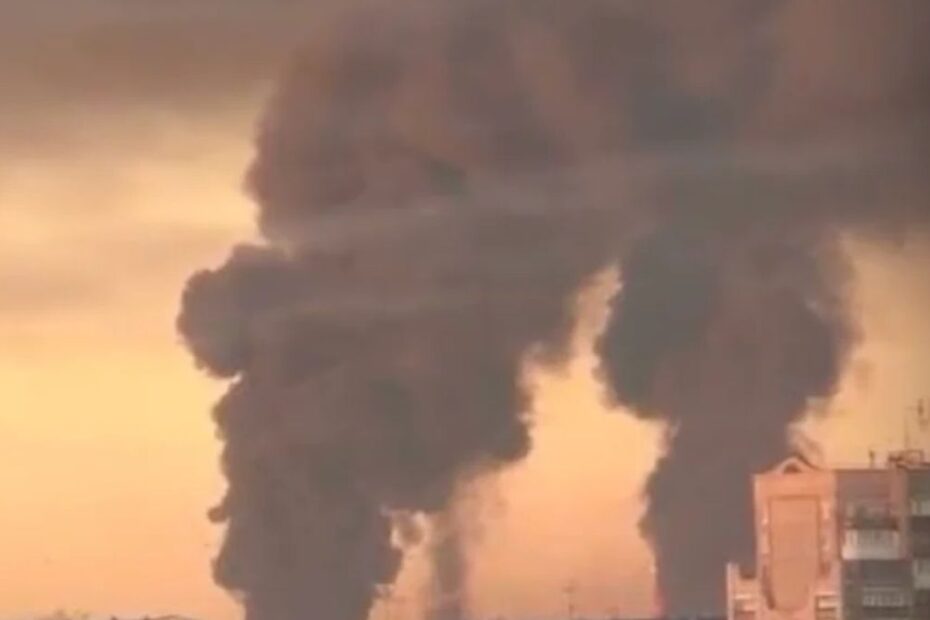 Apokaliptyczne sceny w Rosji po ataku dronów
