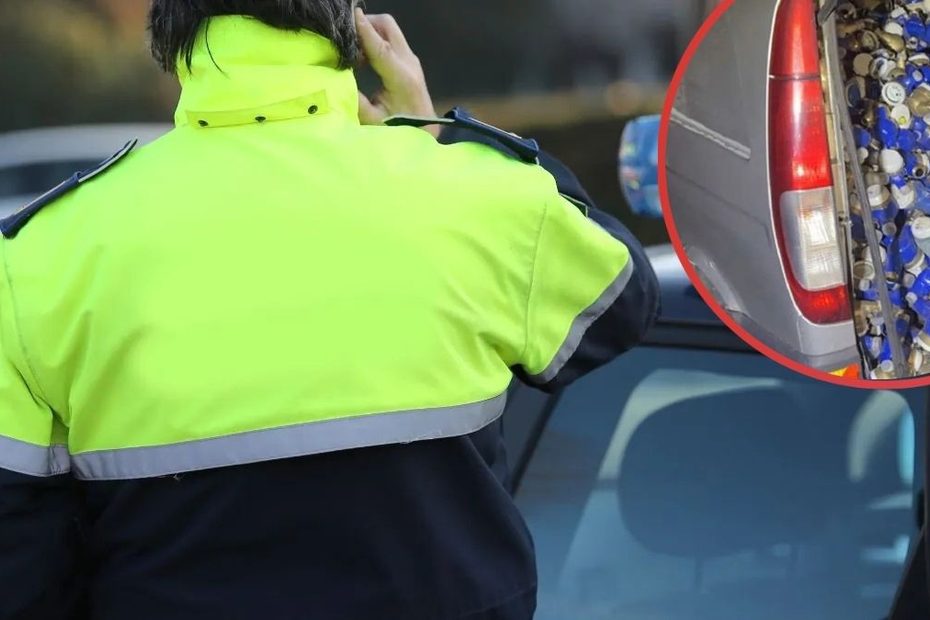 Porzucone auto na niemieckiej A3