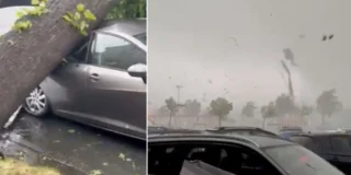Potężne tornado w Niemczech